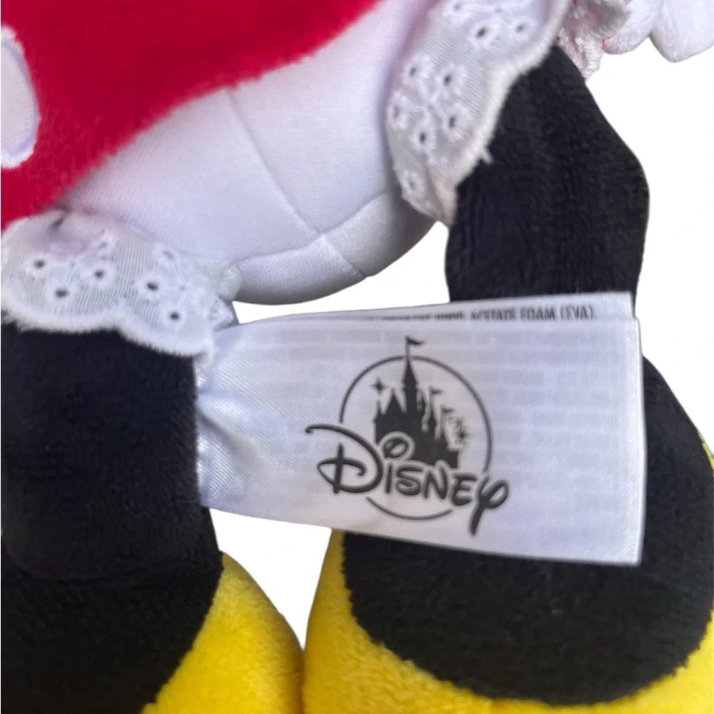 Disney Minnie Mouse 12” Plush - Red and Yellow